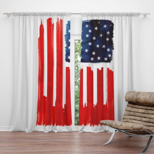 robert farkas stars and stripes square tray top